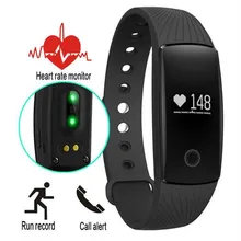 Hot Sale ID107 Bluetooth Heart Rate Monitor Smartband Smart Sport Watch Wristband Silicone Heart Rate Bracelet With Tracker
