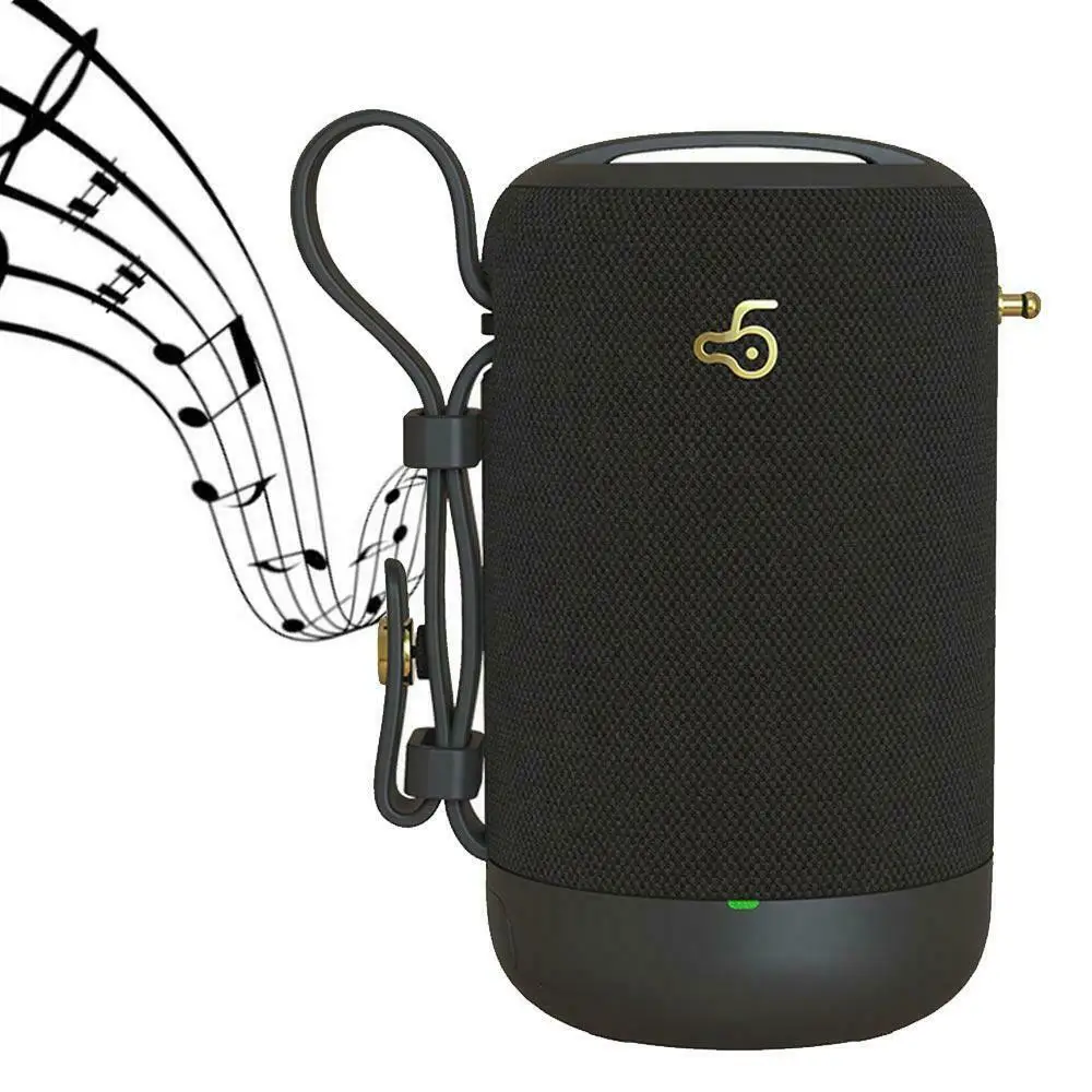 

New Bluetooth Speakers Wireless 5.0 Waterproof IPX56, 20W Dual Driver HD Sound AUX USB Input Fashion For Old Young