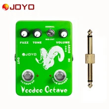JOYO JF-12/ Guitar Effect Pedal Voodoo Octave Fuzz Effect , electric bass dynamic compression effects+ 1 pc pedal connector