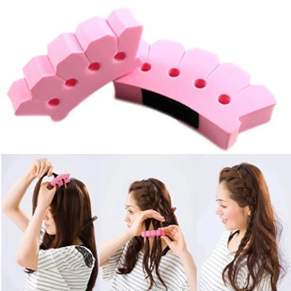 

Creative Magic Centipede Braid Hair Braider Braided Hair Styling Sponge Plait Tools DIY Hairstyle Braider Hairdressing Supplies