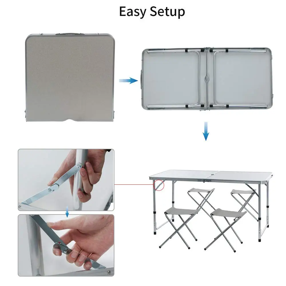 Складной столик для пикника мебель портативный стол стул Кемпинг Алюминиевый сплав ультра-легкий прочный раскладной столик набор