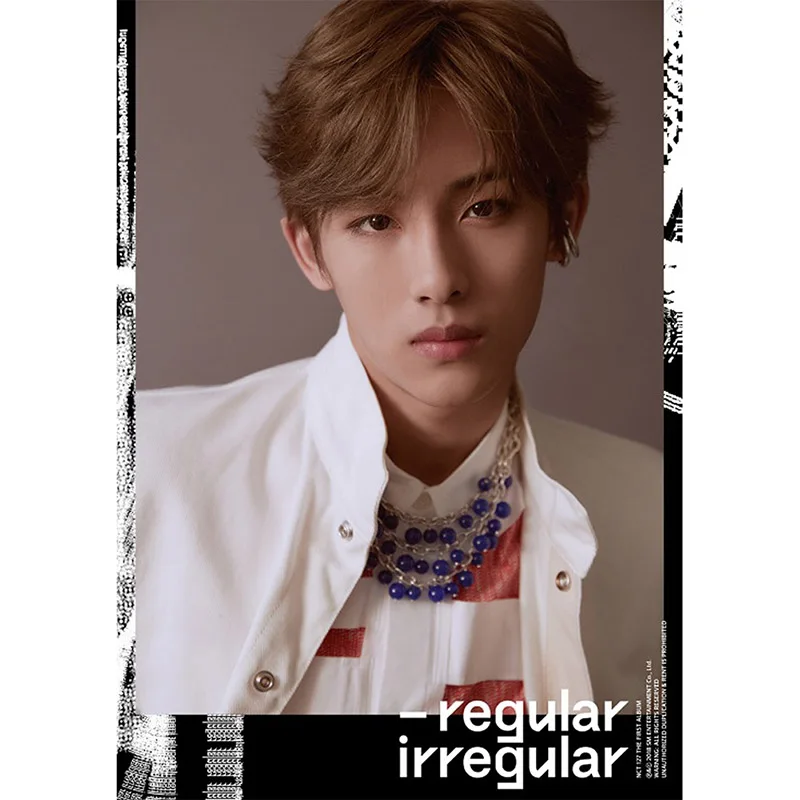 

NCT OFFICIAL 2018 Empathy HOLOGRAM PHOTOCARD 127 Album "NCT #127 Regulate" Poster