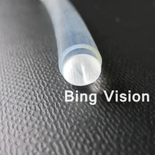 8.0 мм/11.0 мм волоконно-оптический кабель стороны свечения, с четкими пвх куртка УФ, для бассейна оптический свет, крытый, открытый волокна opitc света