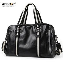 Мужские дорожные Сумки из искусственной кожи, сумки для ручной клади, мужская спортивная сумка, сумка для путешествий, большая сумка в полоску для выходных, сумка для путешествий, restas XA232ZC