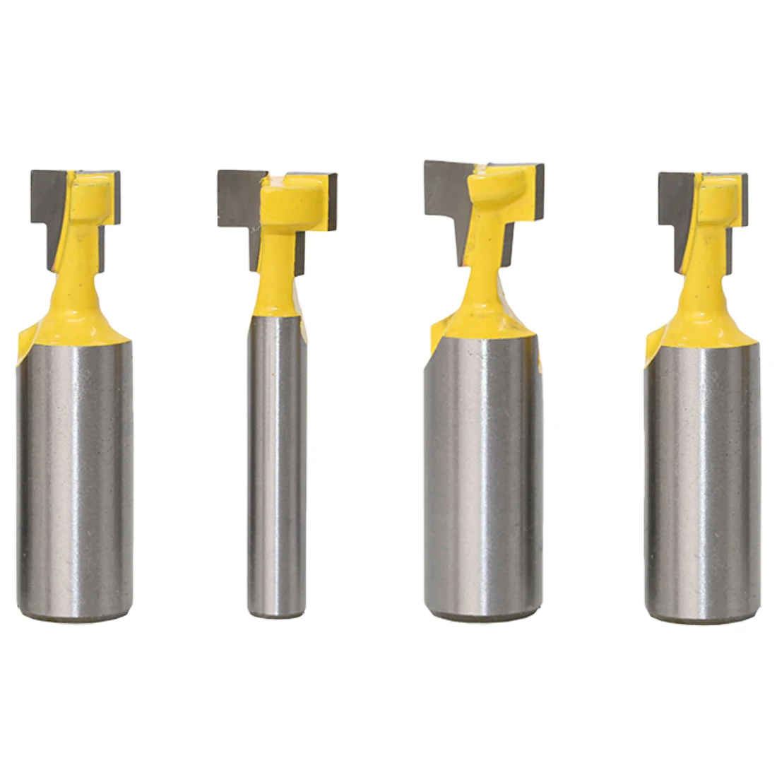 

Woodworking Tool Wood Milling Cutter Tool 1/4 Inch Shank Carbide T Slot Lock Hole Cutter Router Bit