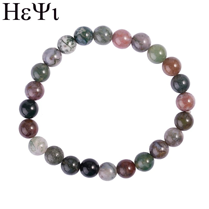 

HEYI 2019 Fashion New Boys and Girls Natural Semi-precious Stones Handmade Beaded BraceletsThe latest popular handmade jewelry