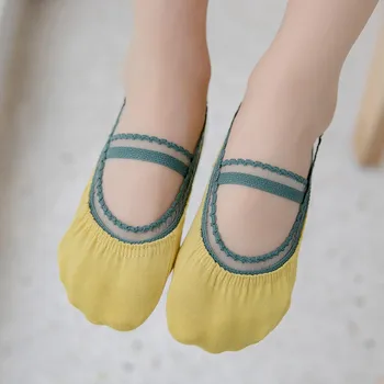 

Children's socks cotton lace low shallow mouth girls dance invisible boat socks for 1-7T