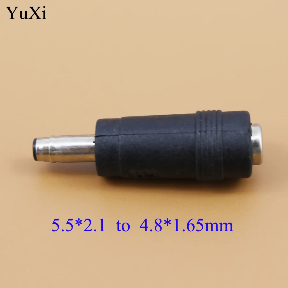 YuXi 7.4*5.0 mm Female to 4.8*1.7mm Male 5.5x2.5/5.5x2.1 DC Adapter For IBM for Lenovo Power Laptops Adapter 5.5 2.1mm DC Jack