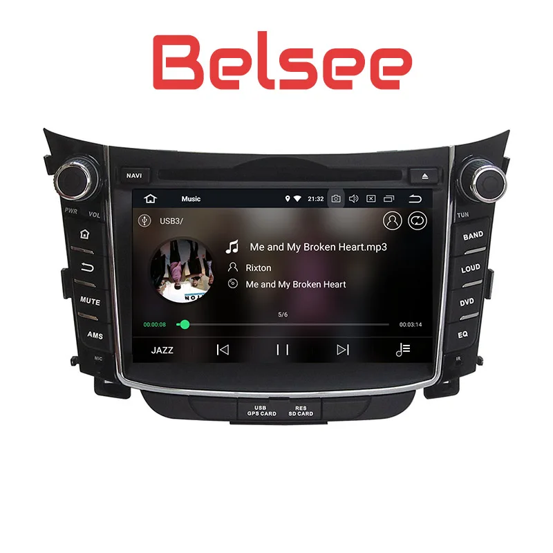 Belsee для автомобиля hyundai I30 радио Android 8,0 2 Din Стерео gps Авторадио DVD плеер WiFi Bluetooth OBD2 TPMS камера DVR Carplay