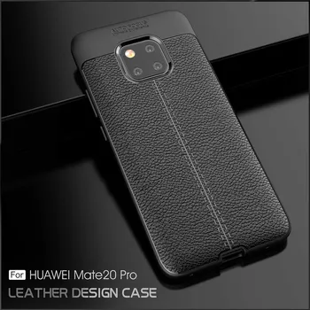 

1000PCS Luxury Phone Case For Huawei Mate RS 20 10 Lite 9 Nova 5 Pro 5i 4 4E 3 3E 2 Plus Leather Litchi Pattern Soft TPU Cover