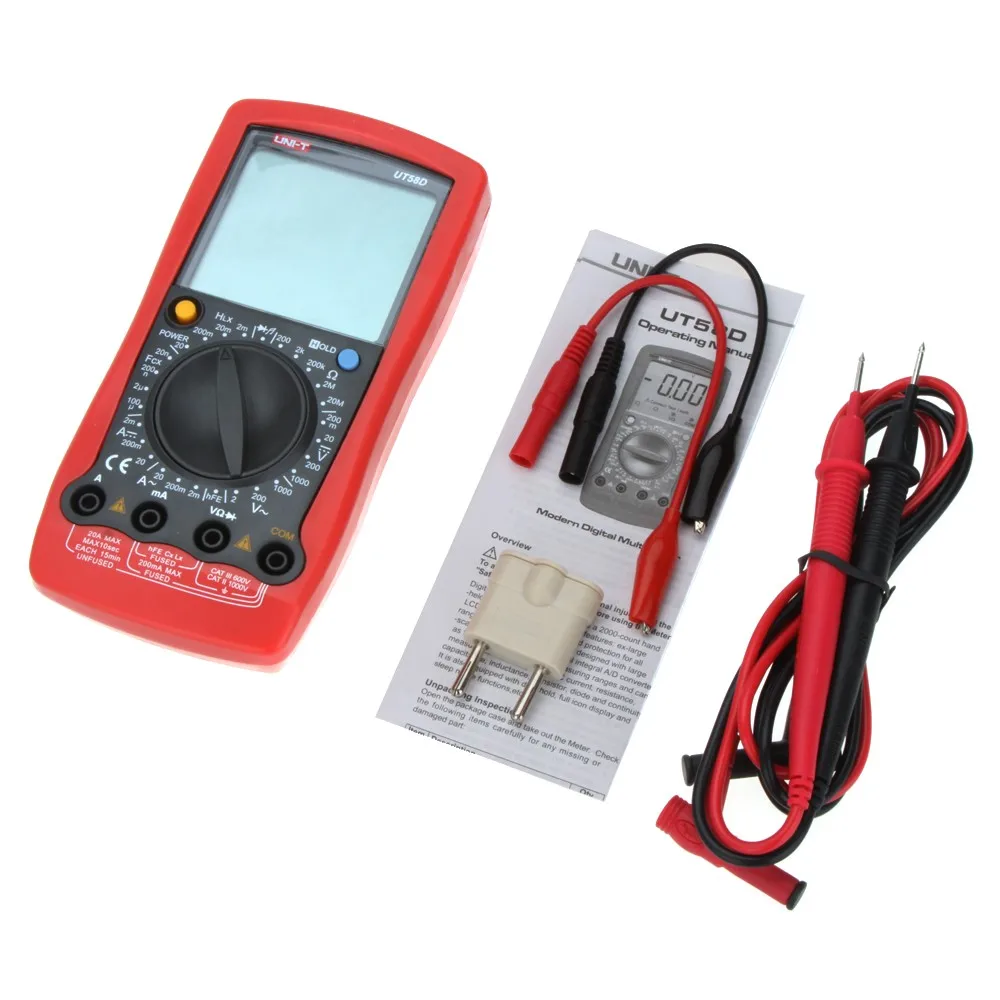 

Unit Multimetr Lcr Meter Continuity Test UT58D