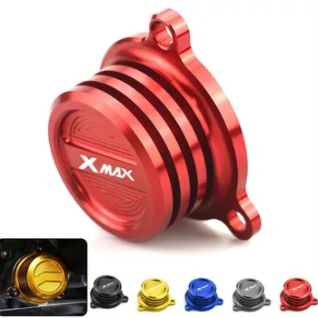 

For Yamaha XMAX 250 ABS 300 400 2017 2018 CNC Aluminum Motorcycle Reservoir Cup Engine Oil Filter Cover Cap Accessories