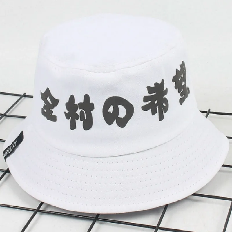 Повседневная Вышивка с китайскими буквами Панама хип-хоп Уличная летняя японская шляпа для путешествий женская шляпа от солнца Панама Рыбак Кепка