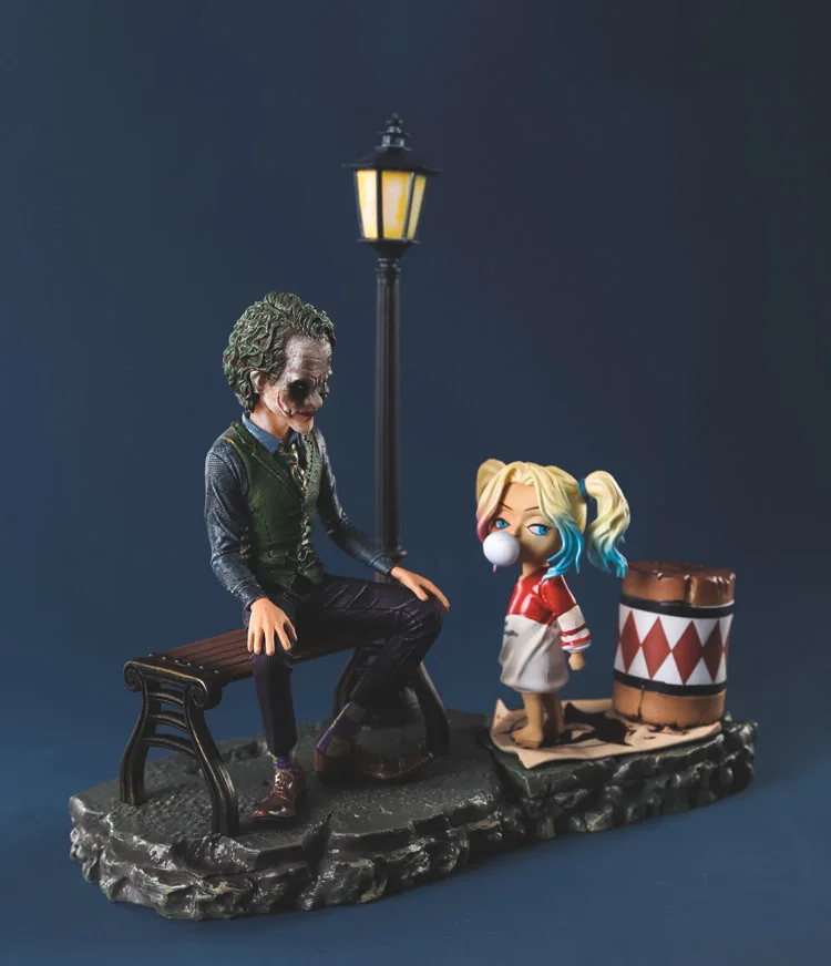 The Joker Harleen Quinzel Quinn DC Comic Super Hero Film Statue Batman Suicide Squad villain Cute F