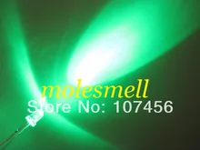 15000pcs 3mm Green LED+Fast Shipping Ultra Bright light-emitting diode water clear led lamp round