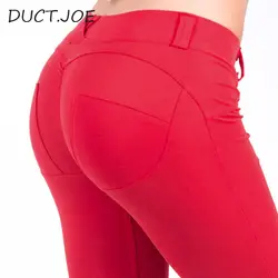 DUCTJOE новые пикантные легинсы для Для женщин пуш-ап эластичный Повседневные леггинсы Фитнес для Для женщин сексуальные брюки Бодибилдинг