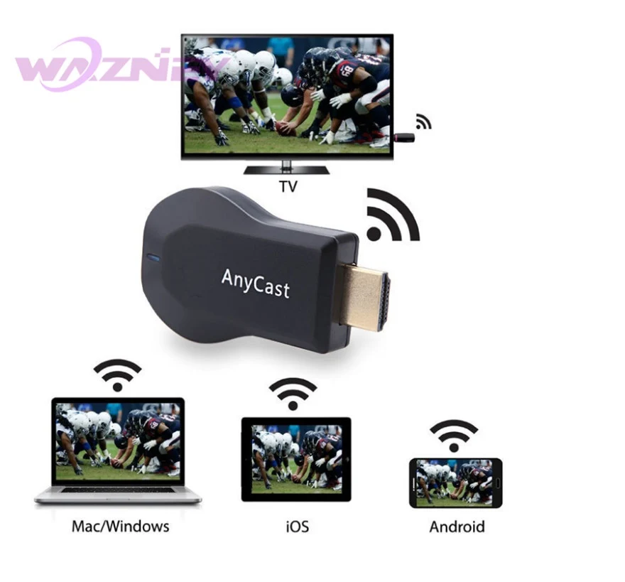 Anycast M2 M4 M9 Plus M100 ezcast miracast любой Cast Air Play hdmi 1080p tv stick wifi Дисплей приемник ключ для ios andriod