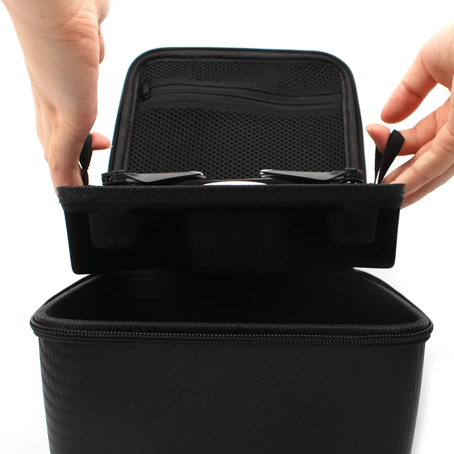 Sunnylife High quality DJI SPARK PU Portable bag Double Deck Handbag Waterproof font b Drone b