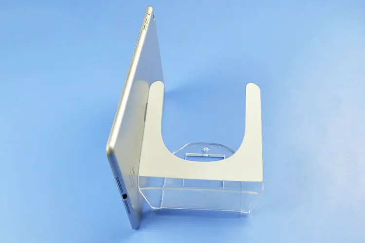 Lote para Ipad Acrílico Expositor Suporte Transparente 50 Pçs - 2 High Quality Segurança e Proteção