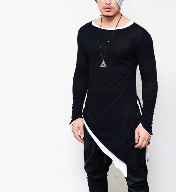 Amazon.com: Men Vintage Asymmetric Pile Heap Collar Solid