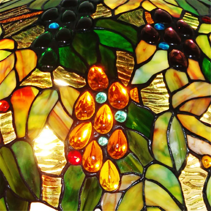 Настольная лампа Tiffanylamp роскошная витражная птица высокий Настольный светильник