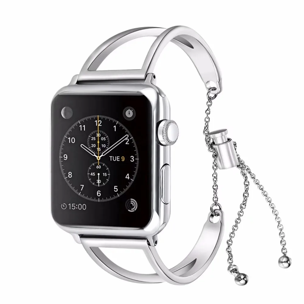 Fashion Stainless Steel Bracelet Watchband For Apple Watch series 4 3 2 1 replacement strap for