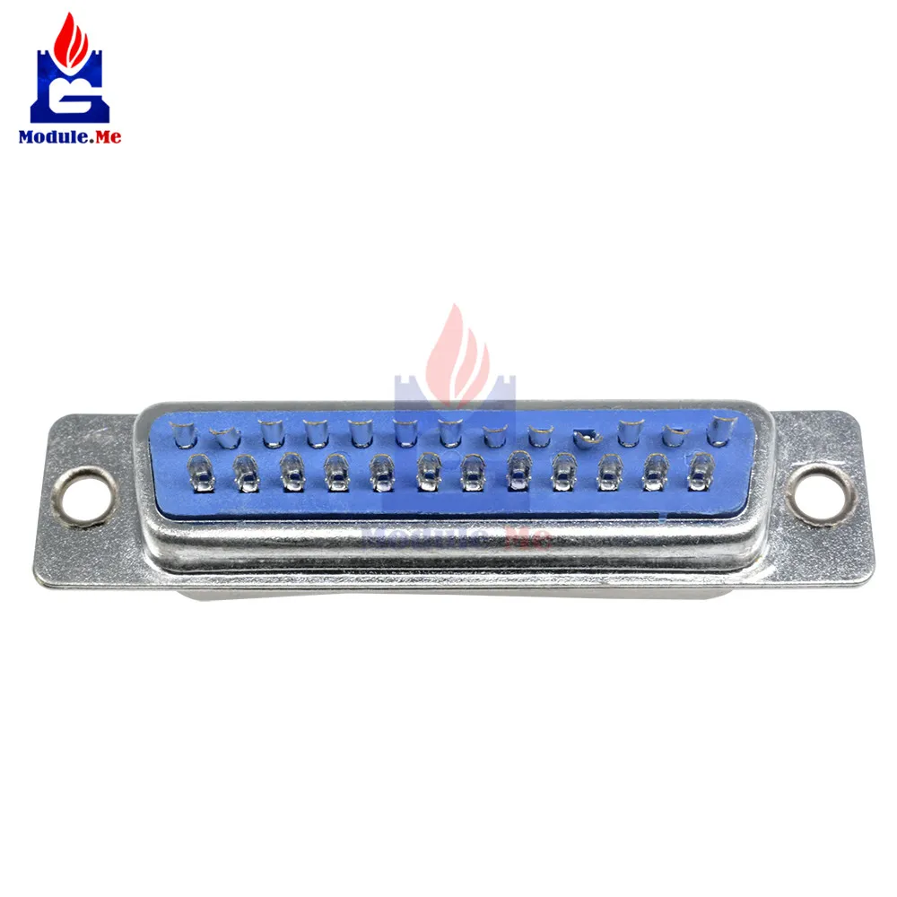 25 контактов флейта DB25 DB25M разъем типа припоя DB25|connector pin|connector male |