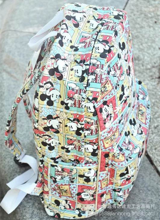 Disney Микки Маус мультфильм childrenl рюкзак мешок для школы сумка для отдыха начальной школы студент способа сумки Дорожная