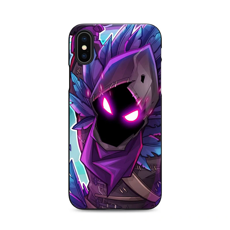 Battle royale мягкий силиконовый черный чехол для телефона Raven Epic Omega для iPhone XS 6 7 8 plus 5 5S 6s se для Apple X 10