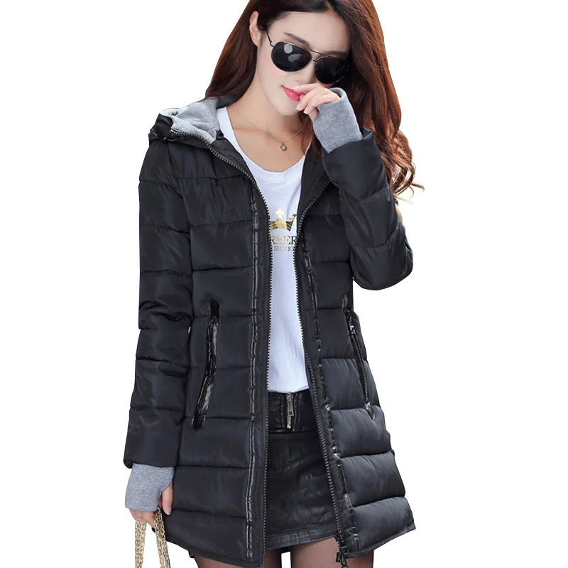 Winter Jackets Women White Duck Down Parkas Thick Warm
