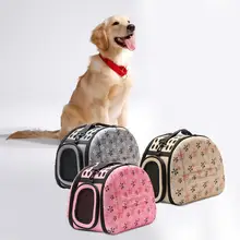 Портативная складная сумка для домашних животных переноска для путешествий переноска для домашних животных наружная сумка на плечо для щенка собаки кошки Маленькие Средние Большие Животные