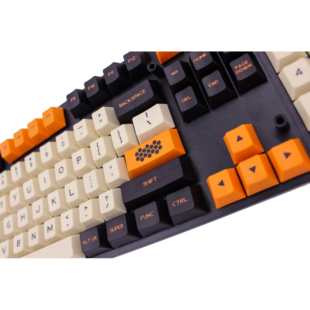 MP Carbon цвет вишневый профиль брелки английская/Корейская версия PBT краситель-сублимированный Keycap для механической клавиатуры