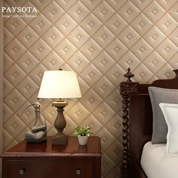 

2017 New Arrival Real Papel De Parede Paysota Luxury Faux Leather 3d Wallpaper For Wall Paper Roll Background Wallcoverings