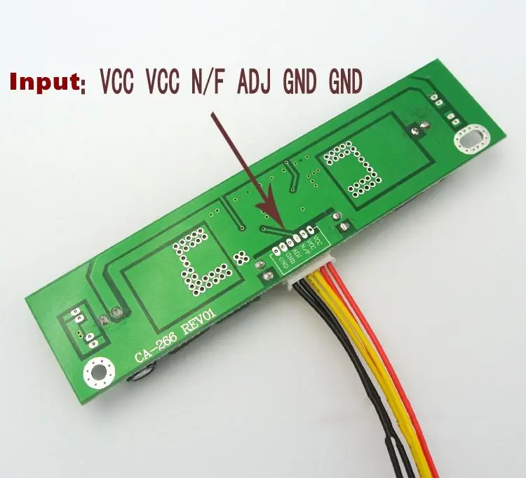 100 шт./лот CA 266 12 V 28 вход 26 65 дюймовый светодиодный ТВ плата подсветки светодиод