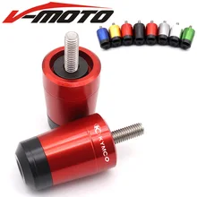 For KYMCO AK550 Motorcycle accessories parts Street Bike Handlebar Grips Bar End Plugs fit for KYMCO AK 550 handle grip Bar