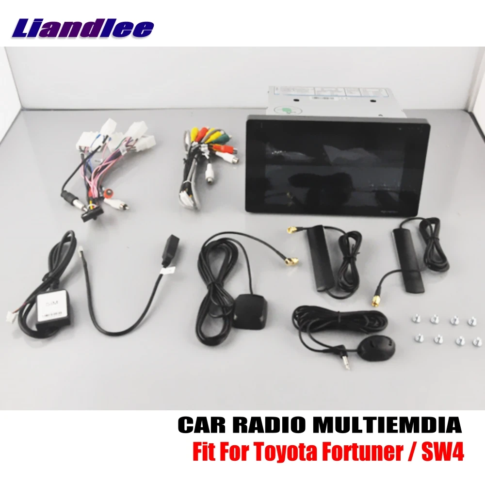 Clearance Liandlee For Toyota Fortuner / SW4 2017~2018 Android Car Radio CD DVD Player GPS Navi Navigation Maps Camera OBD TV HD Screen 3