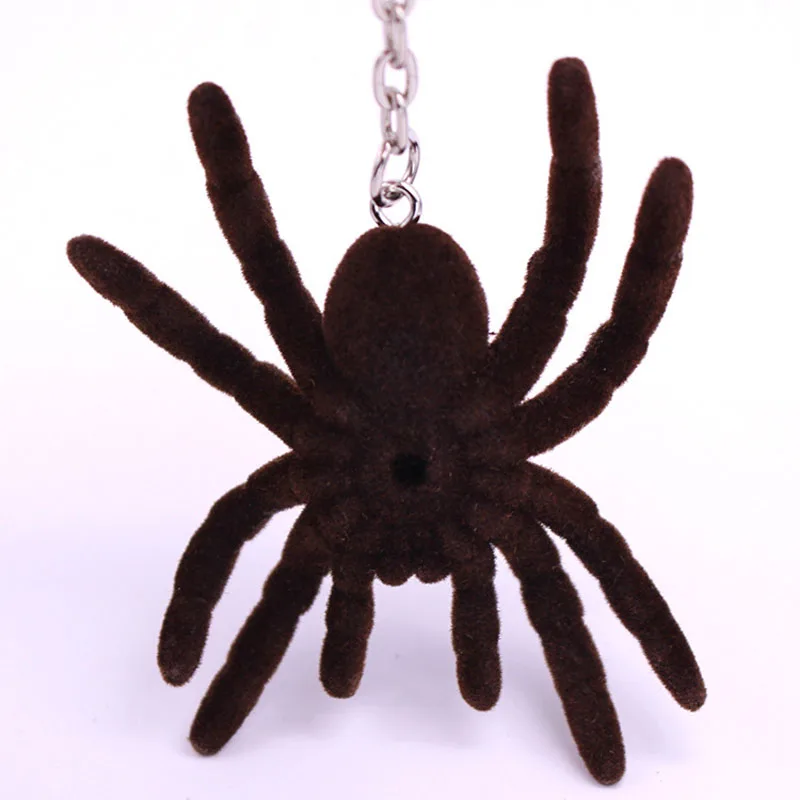 RE-30pcs-lot-Free-Shipping-Spider-Keychain-Fashion-Keyring-Key-Fob-Key-Chain