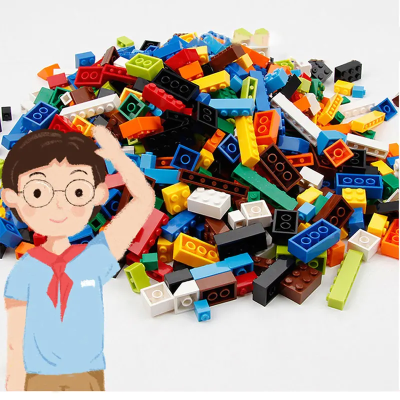

1000 Pieces Building Blocks Bricks Designer Creative bulks Compatible major Brand classic City Toys Figure Educational DIY Block