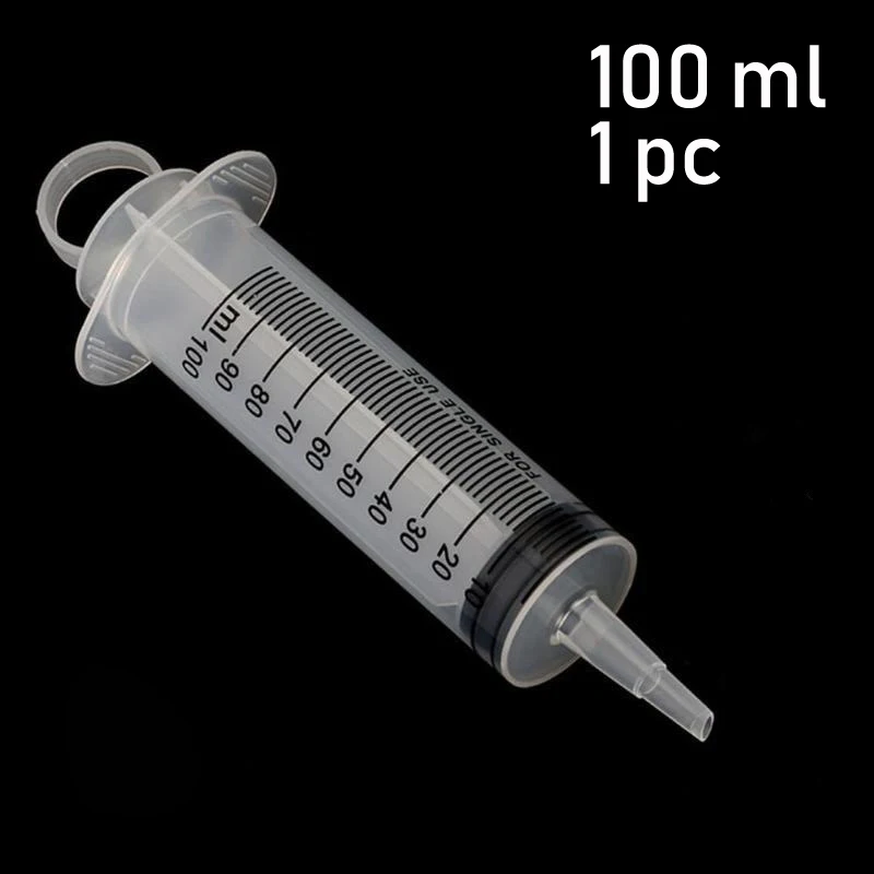 

Reusable Big Large Small Pet Feed Hydroponics Plastic Nutrient Measuring DIY Dispensing Ink Liquid Dispensing Syringe Tools 7D