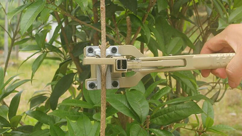 Новое профессиональное наращивание машины садовые инструменты фруктовое дерево прививка ножницы секаторные прививки инструмент режущий секатор
