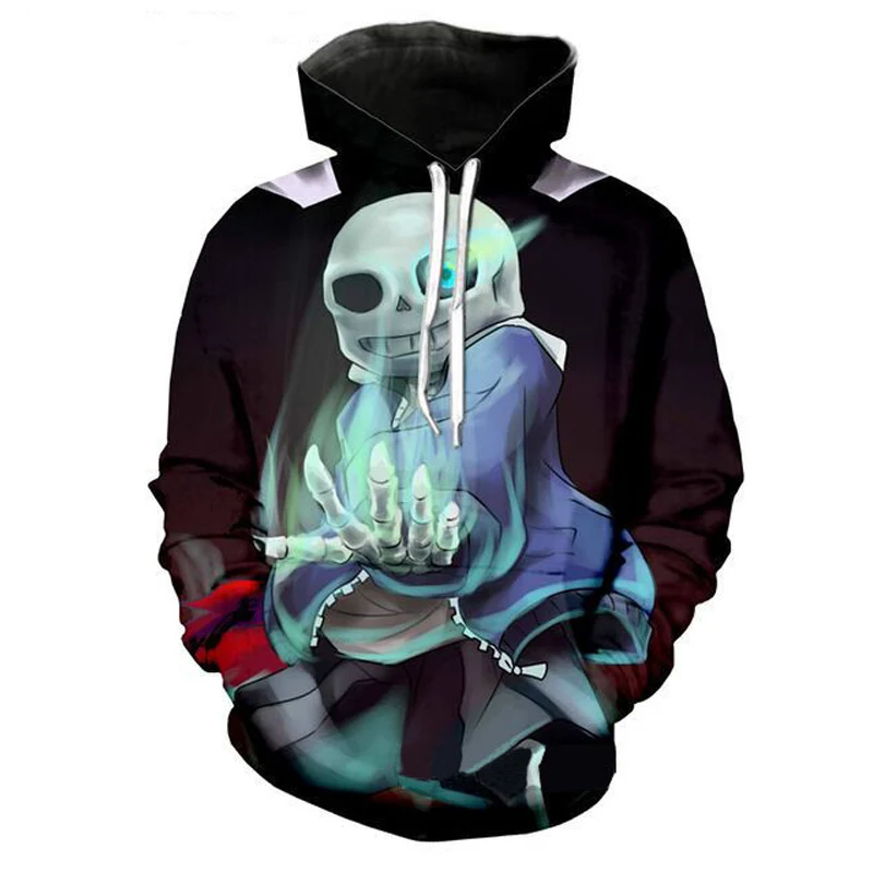 

Anime Undertale Sans Hooded Hoodies Cosplay Cosplay Costume Spring Autumn Fashion Men Women Pullover Sweatshirt Casual Jacket