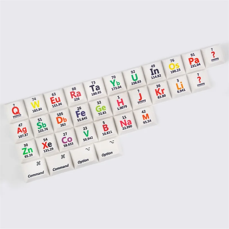 S Sulfur Chemical Element Science Keycap Mechanical Keyboard PBT Gaming