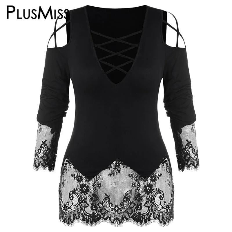 PlusMiss размера плюс 5XL платье без бретелек с цветочным принтом из кружев кроше