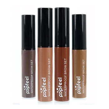 

Popfeel Professional Waterproof eyebrow makeup kits Eye Tint Brows Gel Make Up 4 Colors Grey Coffee Brown Tattoo Eyebrow Gel