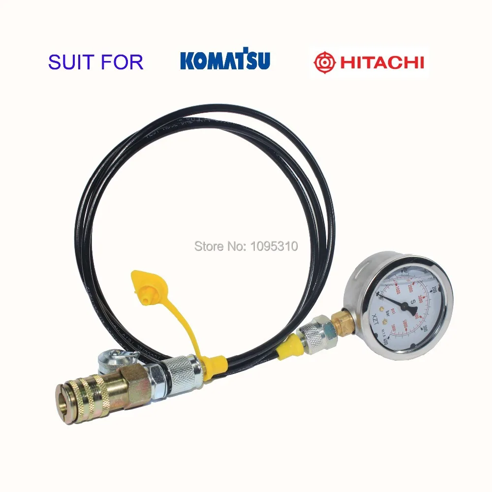

400BAR/6000PSI/40MPa(-00) Excavator Hydraulic test kit for Japanese Brand excavator Construction Machine