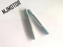 10pcs set Universal use for cylinder stud set M6x65 Honda Yamaha Motorcycle Chinese Keeway scooter