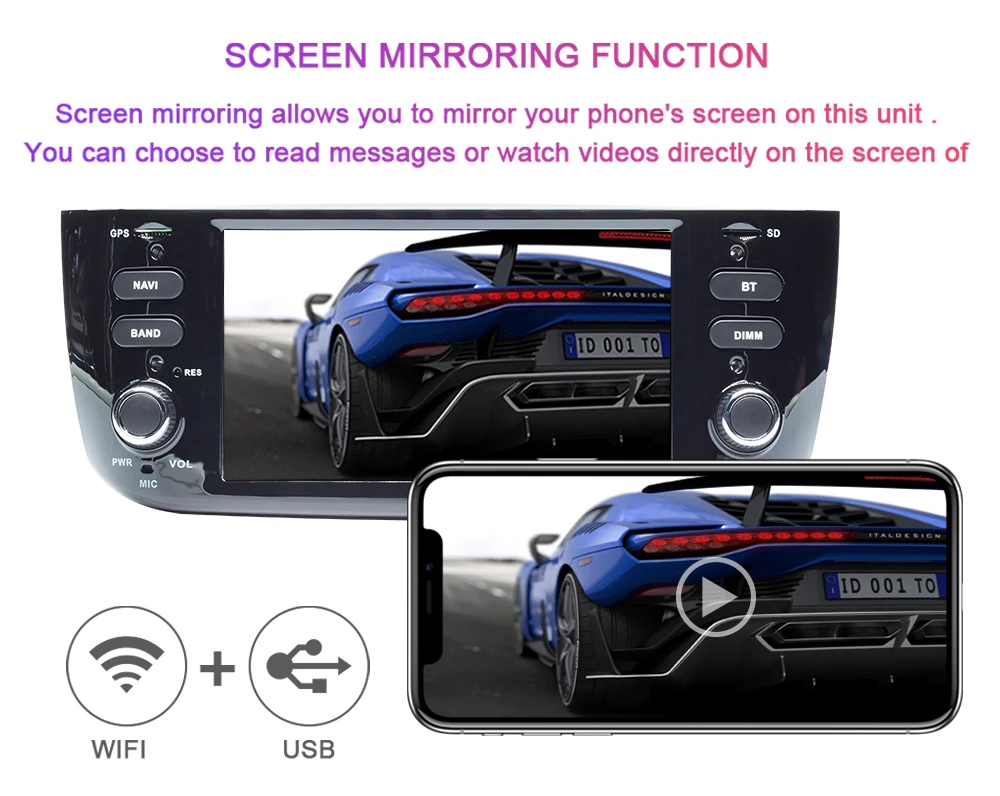 Discount Xonrich Car Multimedia Player 1 Din Android 9.0 For Fiat/Linea/Punto 2012-2015 GPS DVD Automotivo Radio FM Quad Core DSP USB DVR 6