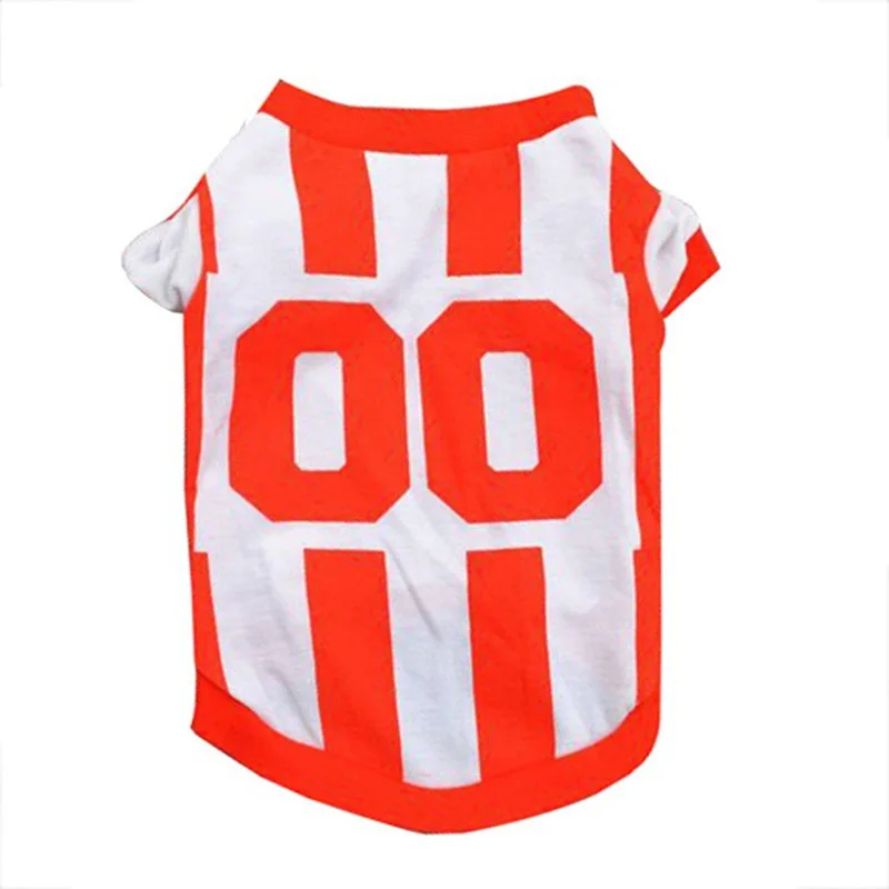 2017 крутая черная оранжевая красная бело одежда для собак весна/лето жилет с