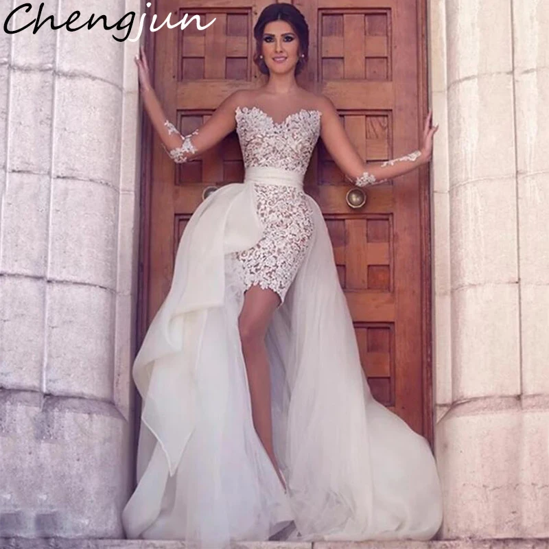 sexy mini wedding dress