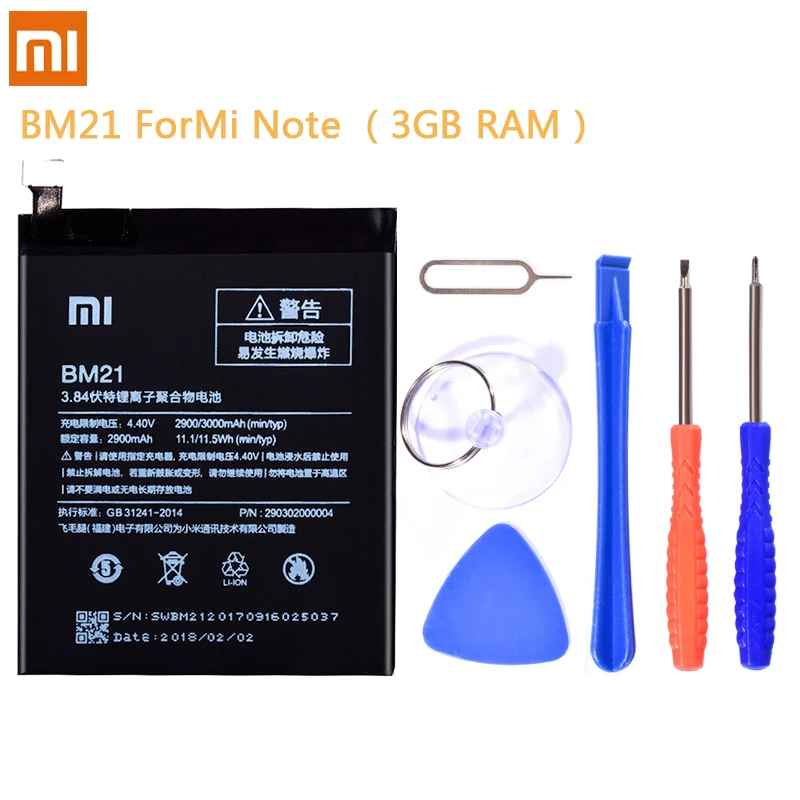 BM21 BM45 BM34 BM48 BM3A Батарея для Xiaomi mi Note3 Note2 Red mi Note 2 Note2 литий-полимерный mi Note 3 Note 2 Batteria